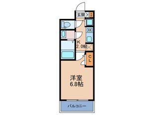 ｱｸｱﾌﾟﾚｲｽ福島ＥＹＥ(403)の物件間取画像